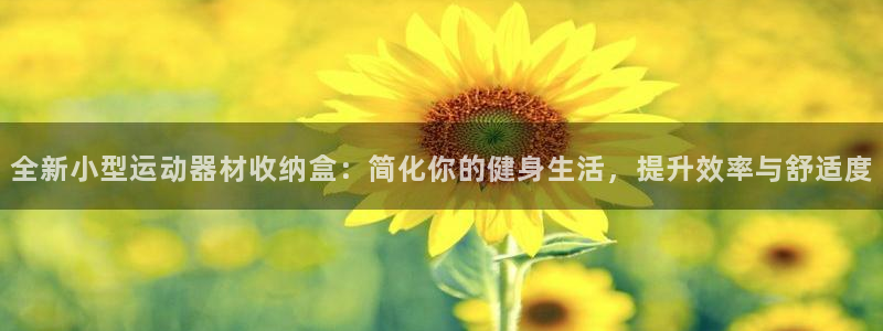 凯捷体育软件:全新小型运动器材收纳盒:简化你的健身生活,提升